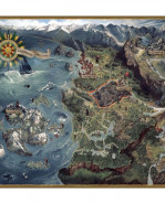 Witcher 3 Wild Hunt Puzzle Northern Realms Map